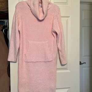 Women’s Softies lounger with turtle neck. Super soft. Pink. Washed. Never worn.